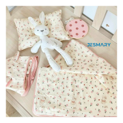 Bộ chăn gối vải xô cho bé giá rẻ